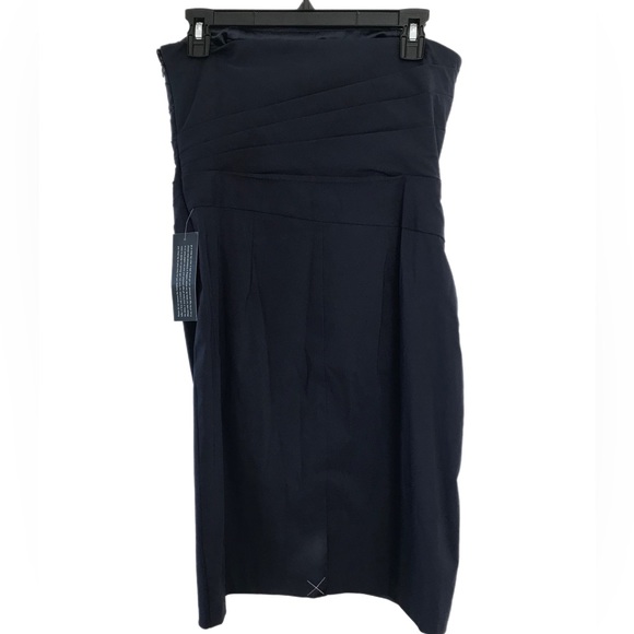 Ann Taylor Navy Strapless Cocktail Dress - Picture 3 of 6